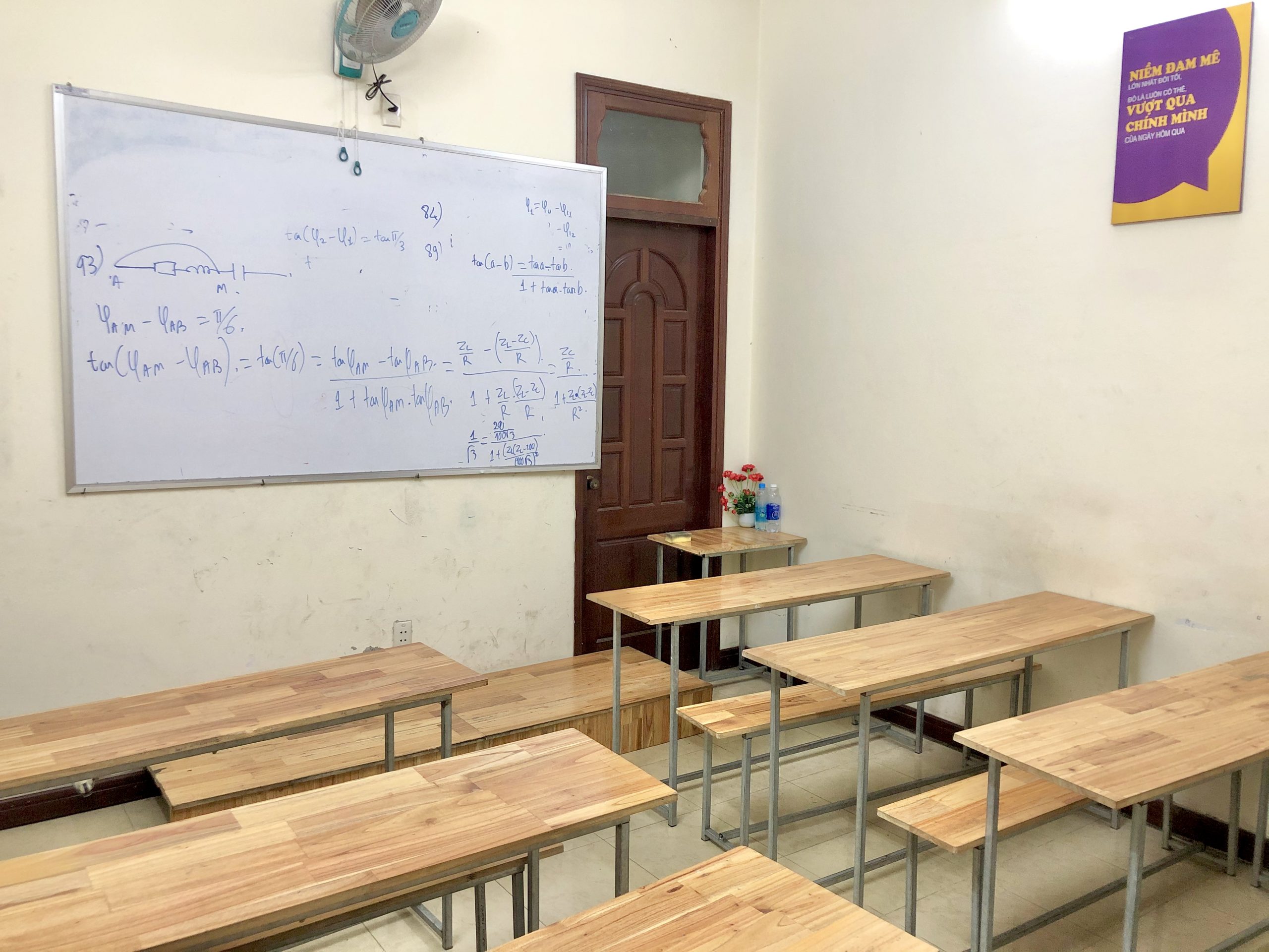 Phòng học yên tĩnh ở Đà Nẵng